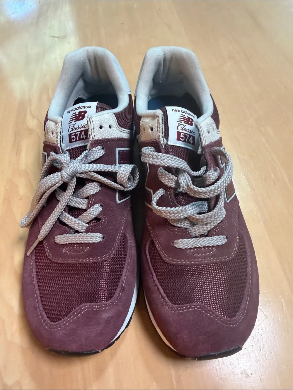 New Balance Classic 574 in women’s 10